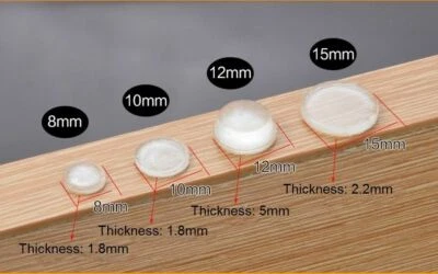 $4 • Buy Clear Self Adhesive Rubber Feet Bumper Dots Door Cabinet Bumper Buffer Stop Pads