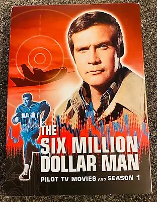 THE SIX MILLION DOLLAR MAN: Pilot TV Movies And Season 1 One 6 DVD Set NEW! • $10.99