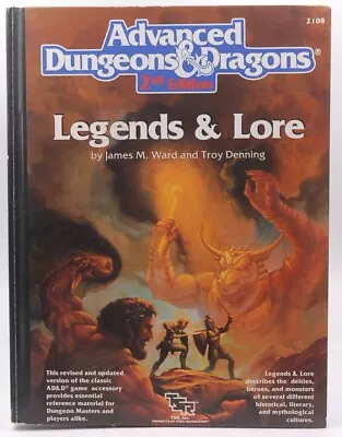 AD&D 2nd Ed Legends & Lore Fair Ward Denning  TSR • $35