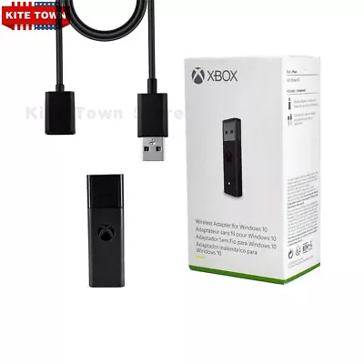 Official Wireless Xbox One Controller Adapter USB Receiver Microsoft Windows PC • $19.99