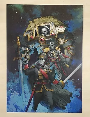 Lord Of The Dark Millenium Warhammer 40K A3 Poster Art Print Gaunt Eisenhorn HH • £34.85