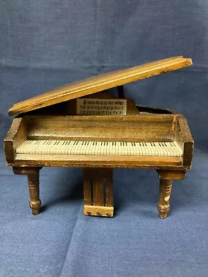 Dollhouse Miniature Wooden Piano VG Condition • $19.99