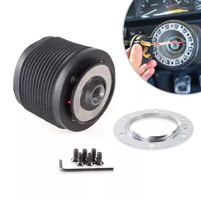 Steering Wheel 6-Hole Hub Adapter Kit Black For 1984-2004 Ford Mustang Non-GT • $21.88