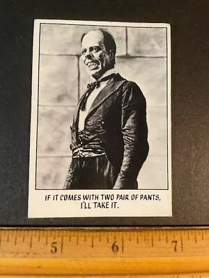T.C.G. Universal Pictures Monster Trading Card. # 26 • $2