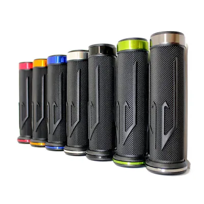 7 Color Motorcycle Cnc Aluminum Rubber Gel Hand Grips For 7/8  Handlebar Grips  • $11.87