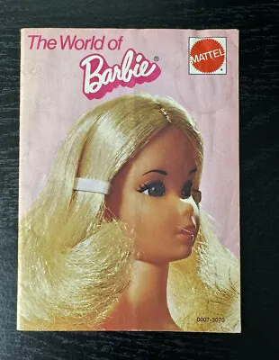 Vintage World Of Barbie Doll Fashion Booklet  ~ 1970's • $12