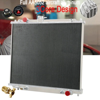 3 Row Radiator For 1994-2000 Mitsubishi Montero Pajero Nj Nk Nl 2.8L 4M40 TD AUS • $189.05