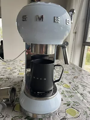 SMEG Espresso Coffee Machine - Blue • $200