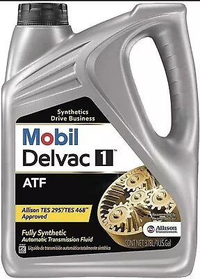 Mobil Delvac Synthetic Automatic Transmission Fluid  ATF Allison TES 295 TES 468 • $46