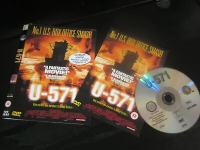 Lot #3376 - U-571 (2000) DVD - McConaughey - Submarine U-Boat WWII 2 - See Below • £2.35