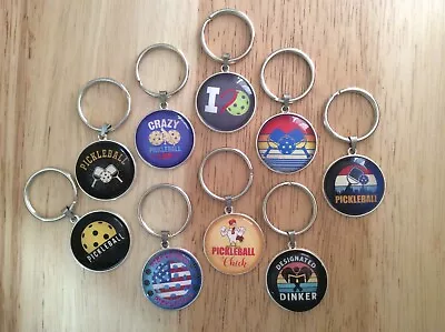 Pickle Ball Key Rings • $5.99