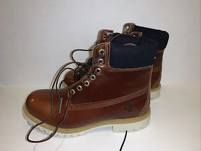 Timberland Hainsworth X 6 Inch Premium Men's Work Boots Color Brown/navy (b93) • $70