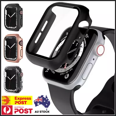 $5.99 • Buy For Apple Watch 8 SE 7 6 5 4 38/40/41/42/44/45 Screen Protector Case