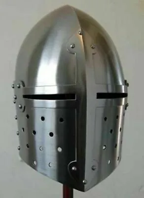 Medieval Helmet Sugar Loaf Armor Helmet Knight With Inner Liner • $64.17