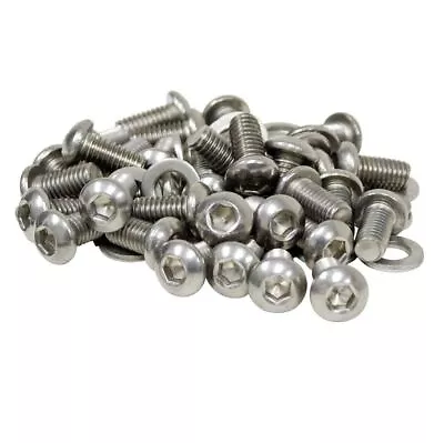 $19.95 • Buy Stainless Steel Button Head Shroud Screws F/Vw Air-cooled Engine Tin