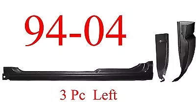 94 04 LEFT 3Pc Chevy S10 3rd Door Rocker Cab Corner & Rocker Support GMC Sonoma • $189