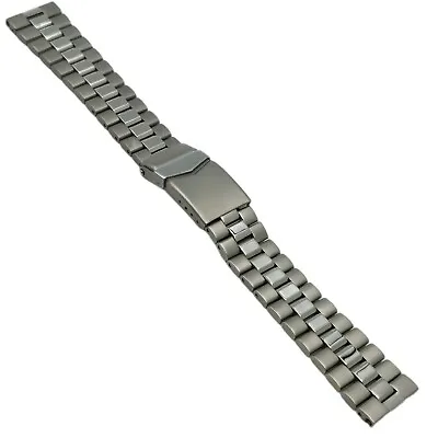 20 Mm - New Old Stock - Stainless Steel - Watch Bracelet - Strap Band - Skb • $14.95