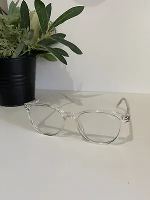 Quay Blue Light Glasses - Blueprint Clear (Like New) • $40