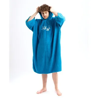 £29.95 • Buy Tiki Beach Changing Robe Blue Adult NEW 100% Cotton Towelling Mens Womens Poncho