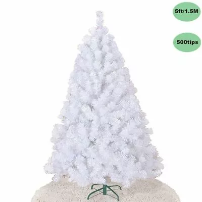 White Christmas Tree 5/6/7/8/9FT Xmas Trees Decorations 1.5M 1.8M 2.1M 2.4M 2.7M • $999.99