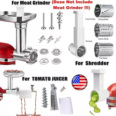 Meat Grinder / Tomato Juicer / Shredder Attachment For KitchenAid Stand Mixer • $25.99