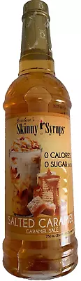 Jordan's Skinny Mixes Salted Caramel | Zero Sugar Flavouring Syrup For Coffee • £10.99