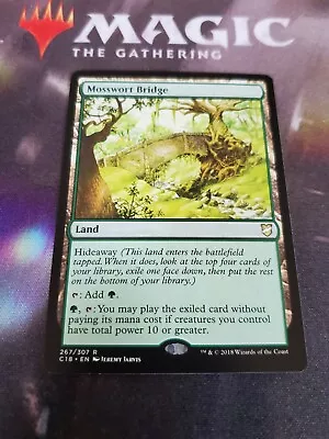 MTG. Mosswort Bridge. Commander 2018. 267/307. Lp • $1.99