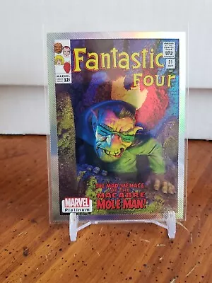 2023 Upper Deck Marvel Platinum Mole Man Cover Variant SP Rainbow Fantastic Four • $0.99