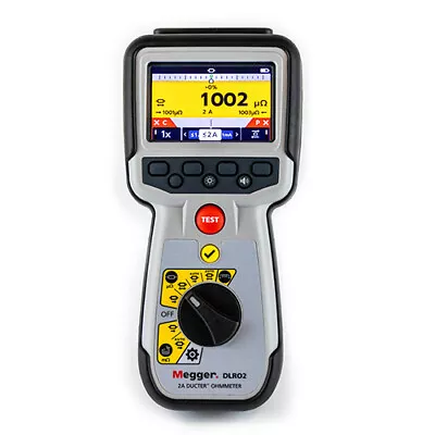 Megger DLRO2 (1012-280) Ducter Handheld 2A Low Resistance Ohmmeter • $3680