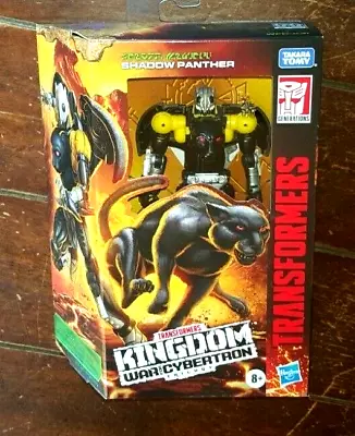 Transformers Kingdom War For Cybertron Trilogy: SHADOW PANTHER 5  Figure (2021) • $19.68