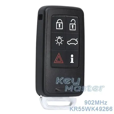 For Volvo S80 S60 V60 XC6 V70 Keyless 902MHz Smart Remote Key Fob KR55WK49266 • $34.88