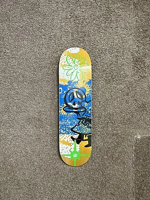 $40 • Buy Element Skateboards Psych-Delic Speak Peace Nature Skateboard Deck New 8.75”