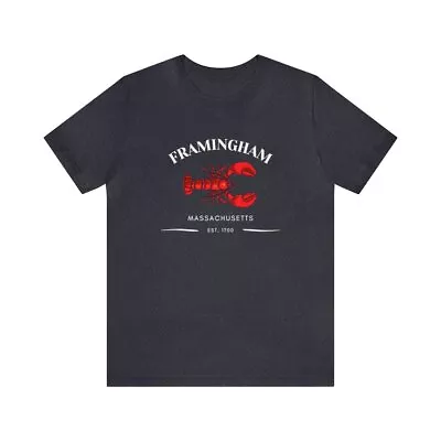 FRAMINGHAM MASSACHUSETTS Shirt Lobster Shirt Various Sizes & Colors NWT • $17.16