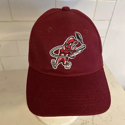 Macon Bacon Ball Cap Hat Adult MILB Minor League Baseball Georgia Maroon • $9.99