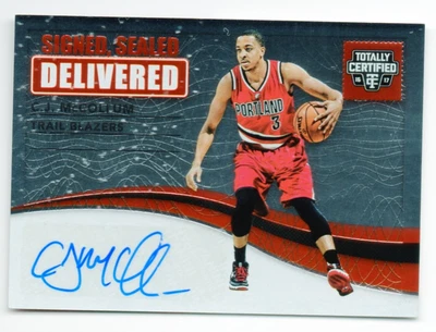 $0.99 • Buy 2016/17 PANINI TOTALLY CERTIFIED C.J. McCOLLUM AUTO /75 SIGNED SEALED DELIVERED