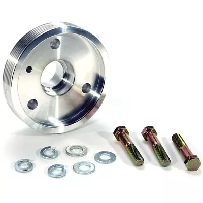 BBK 1591 1993-1997 F-Body Underdrive Crank Pulley For GM LT-1 Aluminum Natural • $137.37