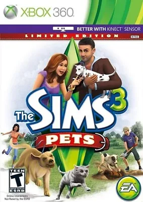 $5.97 • Buy The Sims 3: Pets - Limited Edition - Xbox 360 Game