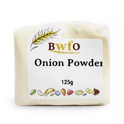£5.95 • Buy Onion Powder 125g | BWFO | Free UK Mainland P&P