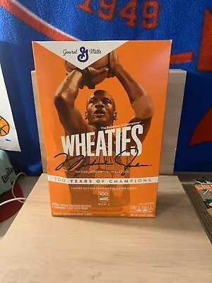 Michael Jordan 2022 Wheaties Box 100 Years Of Champions Limited Edition Box #2  • $20