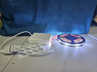 Battery Powered LED Strip Light White • $15