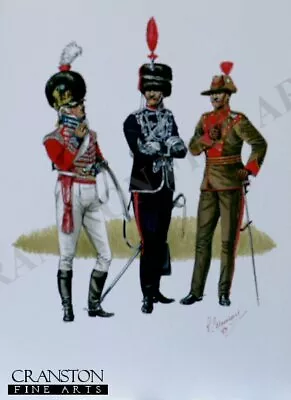 British Military Uniform Art Print Worcestershire Yeomanry1794-1905 Ogilvy Trust • £10