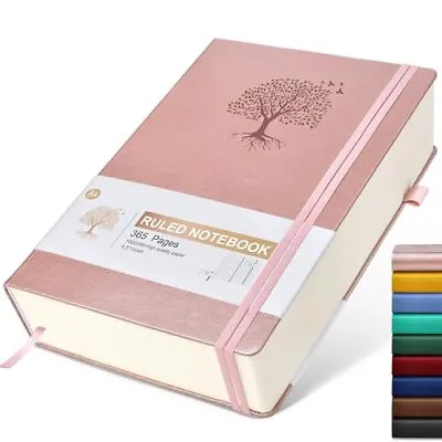 Lined Journal Notebook 365 Pages A4 Large Journals For Writing Ruled Noteboo... • $33.81