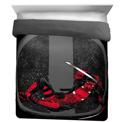 Marvel Deadpool Microfiber Full/Queen Comforter • $49.99