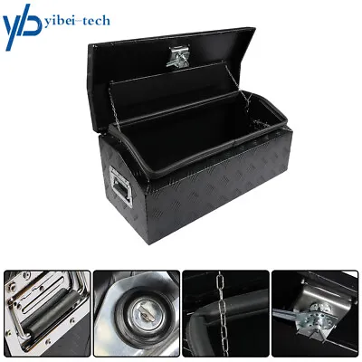 30 ×13 ×13  Underbody Tool Box For Truck Pickup RV Trailer ATV Black Aluminum • $119.25