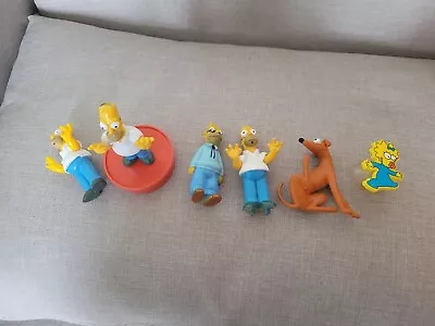 £5 • Buy Six Simpsons Figures Dog Homer Grampa Maggie RARE Collectables