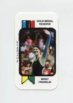 #TN05248 MISSY FRANKLIN Gold Medal Reserve 2012 Card • $6.95