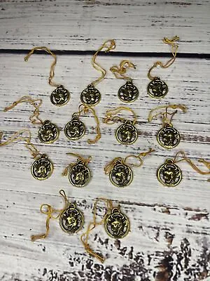 Set Of 14 VINTAGE ELSIE The COW BORDEN MILK 1950's METAL CHARM Pin Button • $23.99