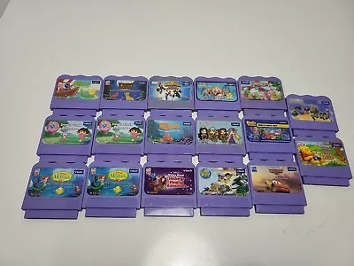 $44.99 • Buy Lot Of 17 Vtech V.Smile Learning System Video Games Cartridges Various Character