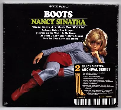 Nancy Sinatra - Boots - 1966er Stereo Album + 2 Bonus Tracks / CD Neuware • £19.86