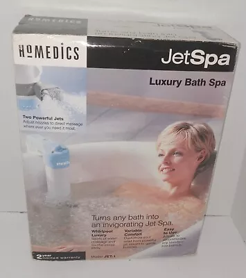 Homedics Jet Spa Luxury Bath Spa (1999 China)  Model Jet 1-Brand New In Box • $35.99